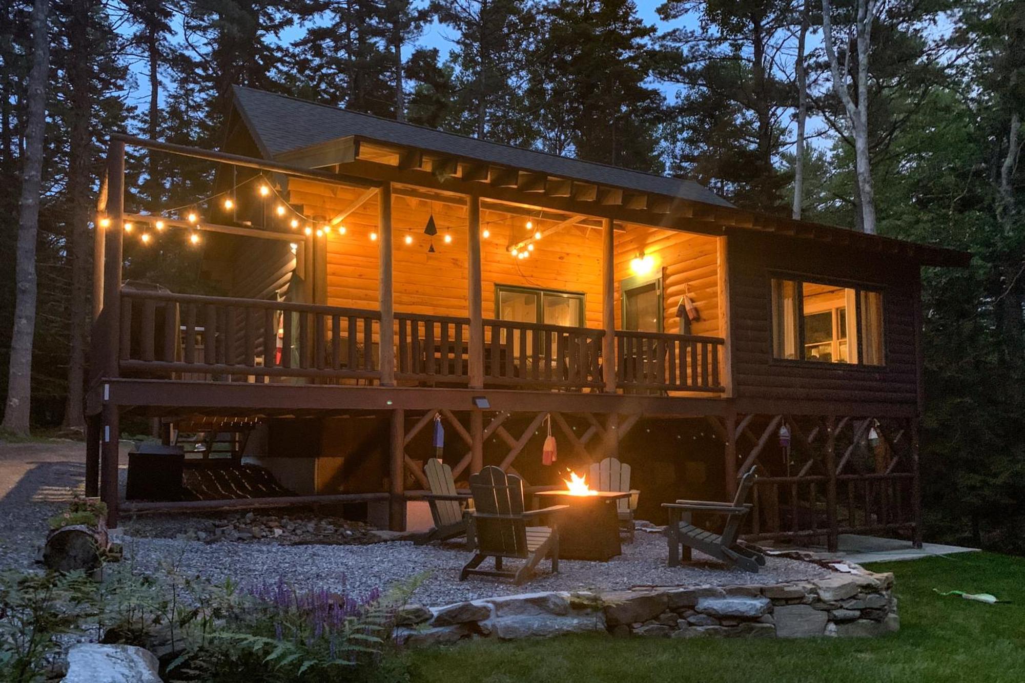 Sprucewold Cabin Boothbay Harbor Bagian luar foto