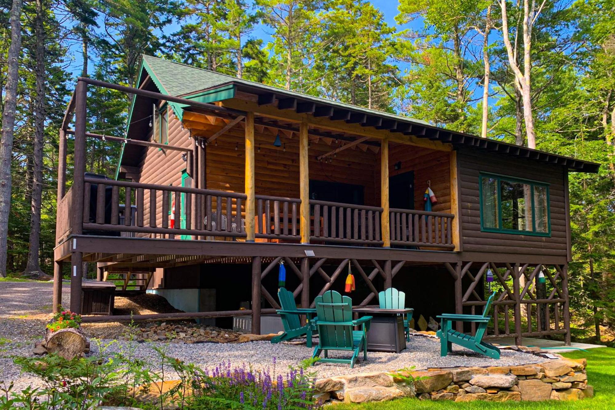Sprucewold Cabin Boothbay Harbor Bagian luar foto